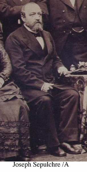 JosephSepulchre2.jpg - Charles, François, "Joseph" Sepulchre, premier de la branche rouge "Joseph". Photo vers 1890.